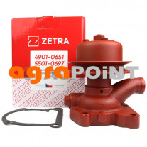 Zetor - 1-outlet water pump            5501-0697  4901-0651