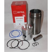 Zetor -  sleeve - piston - pin - rings assy. - diam 102mm - Engine     5211-0099