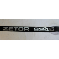 Zetor - hood decal <LH> -  " ZETOR 6245 "               7011-5320