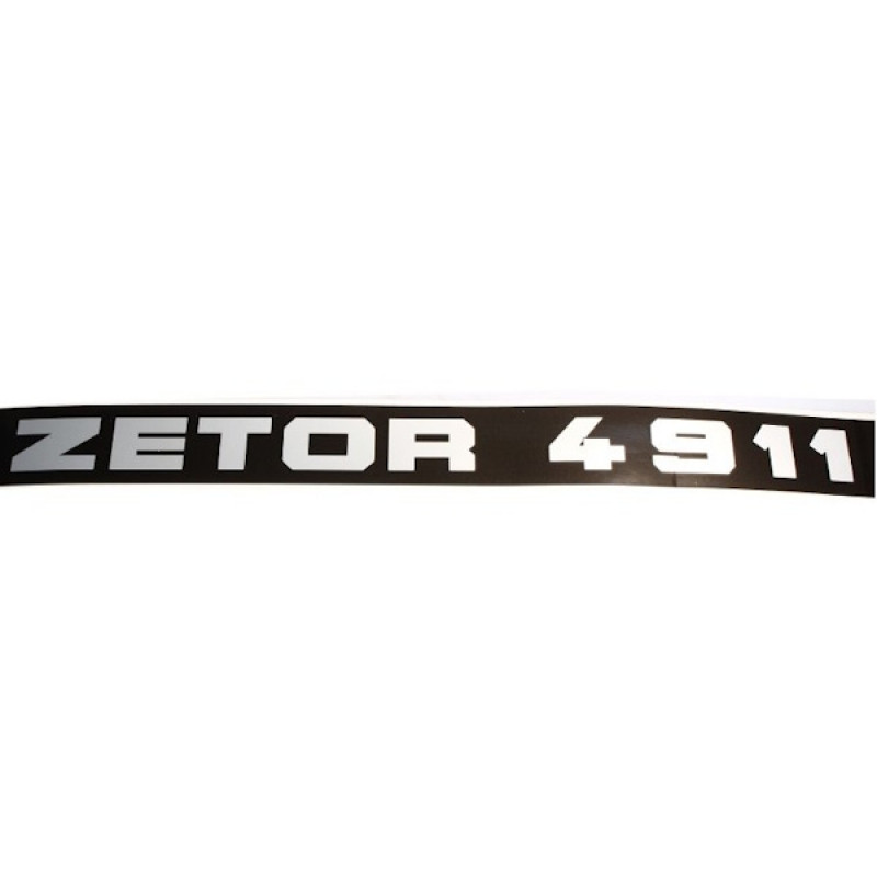 Zetor Left side sign - Side inscription Left - ZETOR 4911 49115301 Parts » Agrapoint 