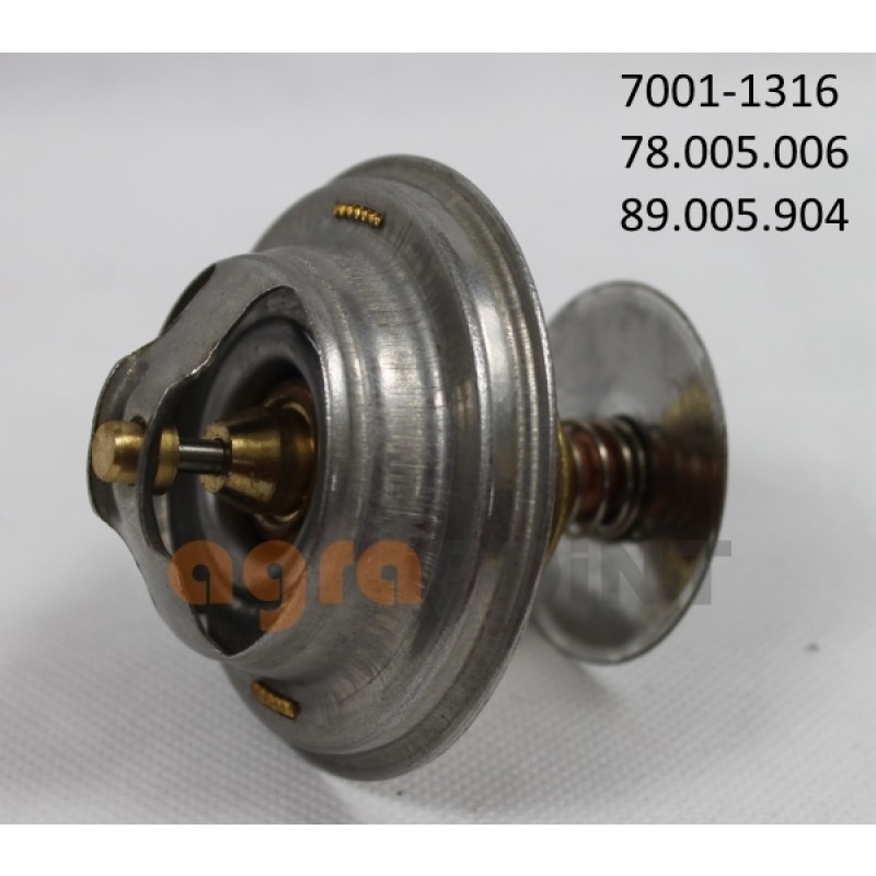 Zetor COOLANT THERMOSTAT 70011316 78.005.006 89.005.904 Parts » Agrapoint 