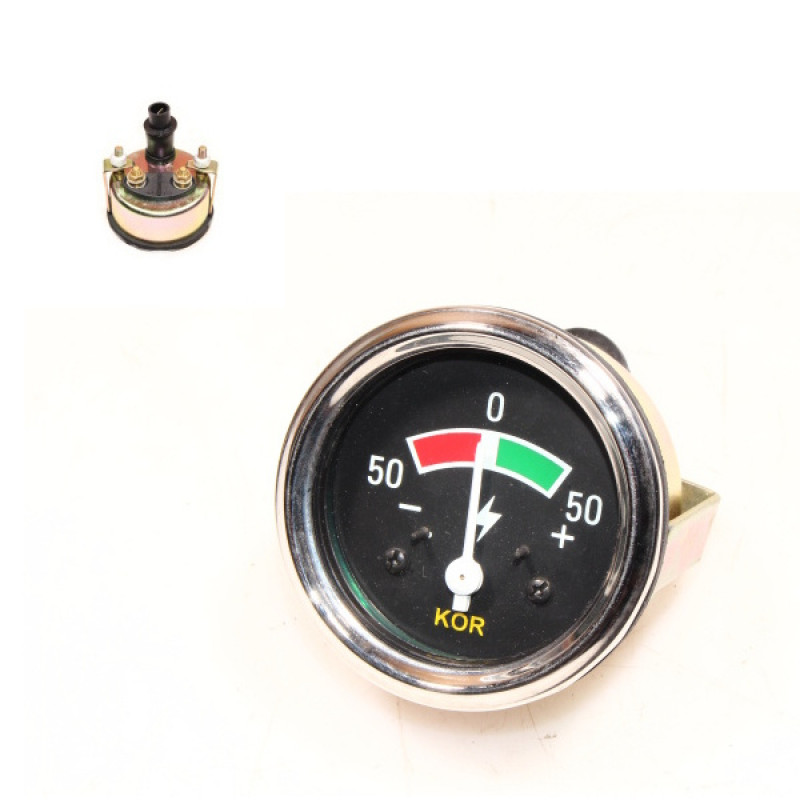 Zetor Ammeter diameter - 56mm - Dashboard 55115706 80.350.926 56115732 Parts » Agrapoint 