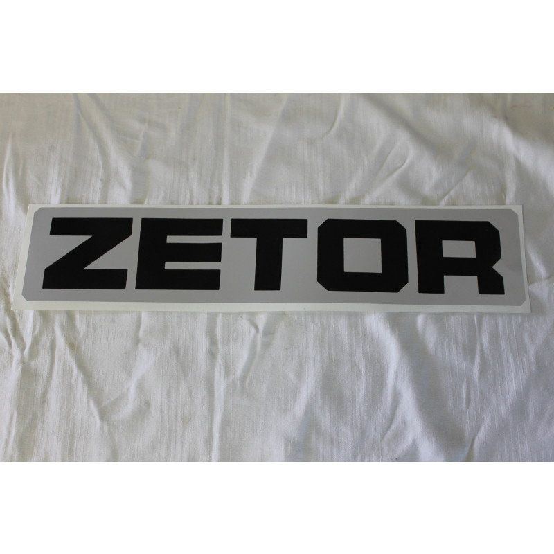 Zetor Sticker - Sign - " ZETOR " 80.804.854 Parts » Agrapoint 